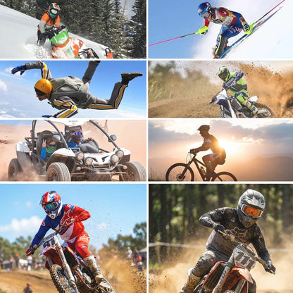 Youth MX Goggles with Tearoffs Windproof Motocross Glasses Men Dual-Cycle Defogging UV400 Protection Dirt Bike Enduro Goggles