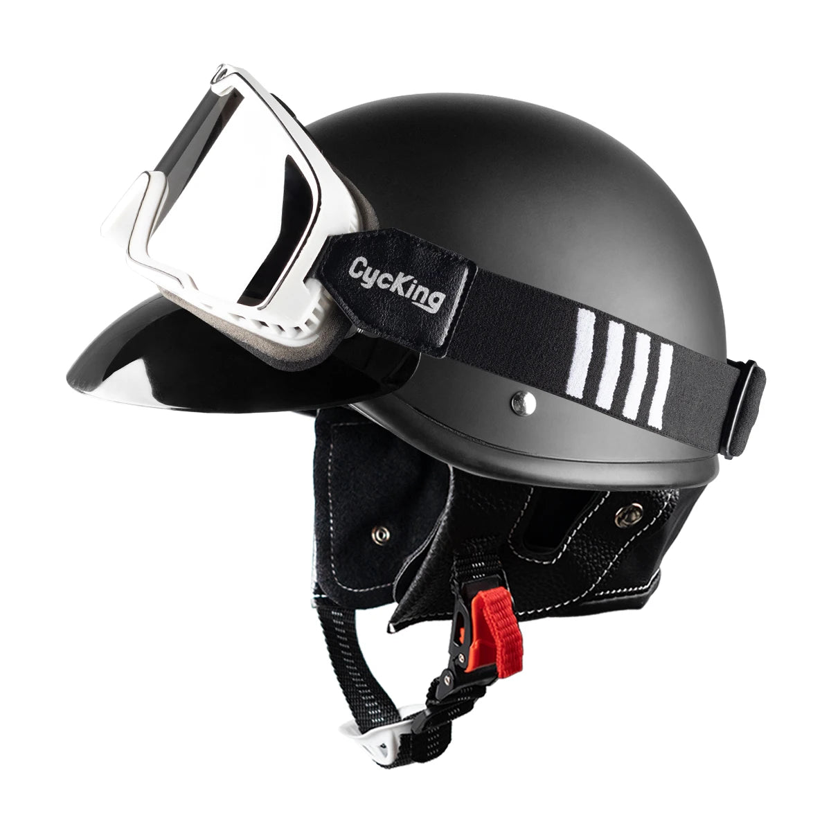 Cycking Motorcycle Helmet Four Seasons Riding Half Helmet Men Women Scooter Cute Retro