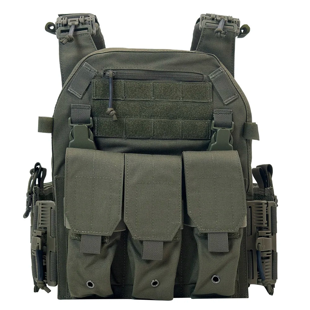 EMERSONGEARS 1000D Nylon Fabric Quick Releaseable  6094 tactical vest with Triple magazine pouch 094K style  Tactical vest