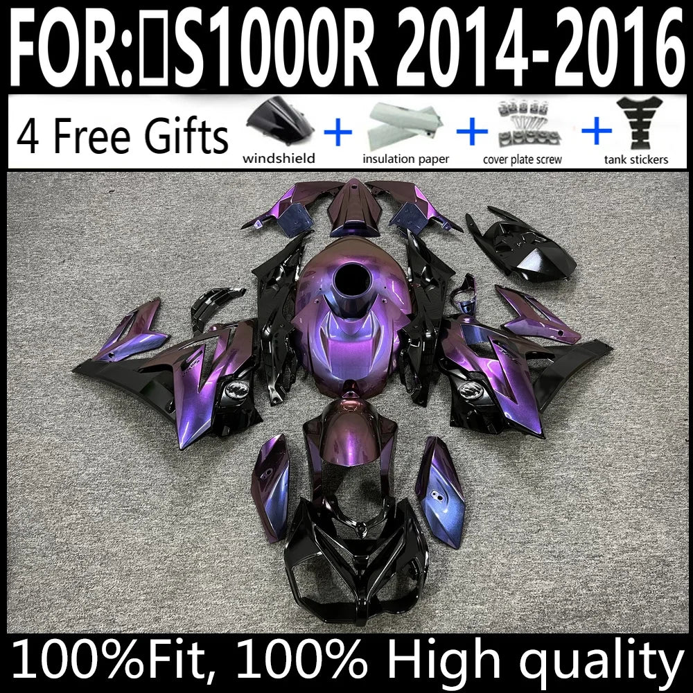 Injection Molded ABS Fairing Kit For BMW S1000R 2014 2015 2016 Bodywork Cowling Set High Quality Factory Direct Fit