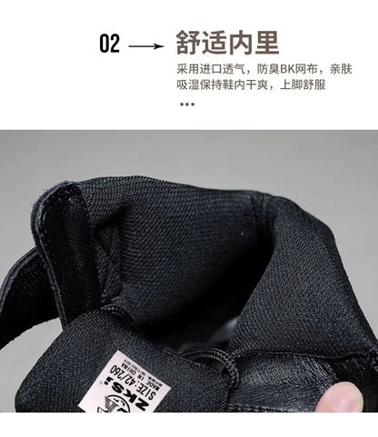 Outdoor Motorcycle Riding Shoes Anti Slip Go Kart Training Shoes Motorcycle Travel Off-road Shoes for Men Motocross Boots