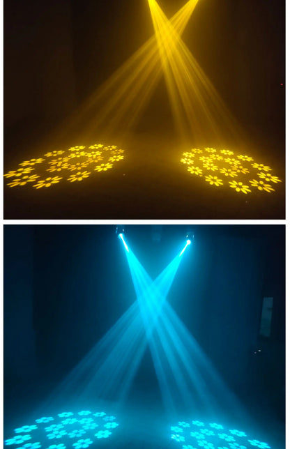 DJ 120w 180w Gobo Spot Led Beam 18 Light Moving Head Party Disco Stage Lights Sound DMX 18 Prisms Disco Club Stage Bar Lighting