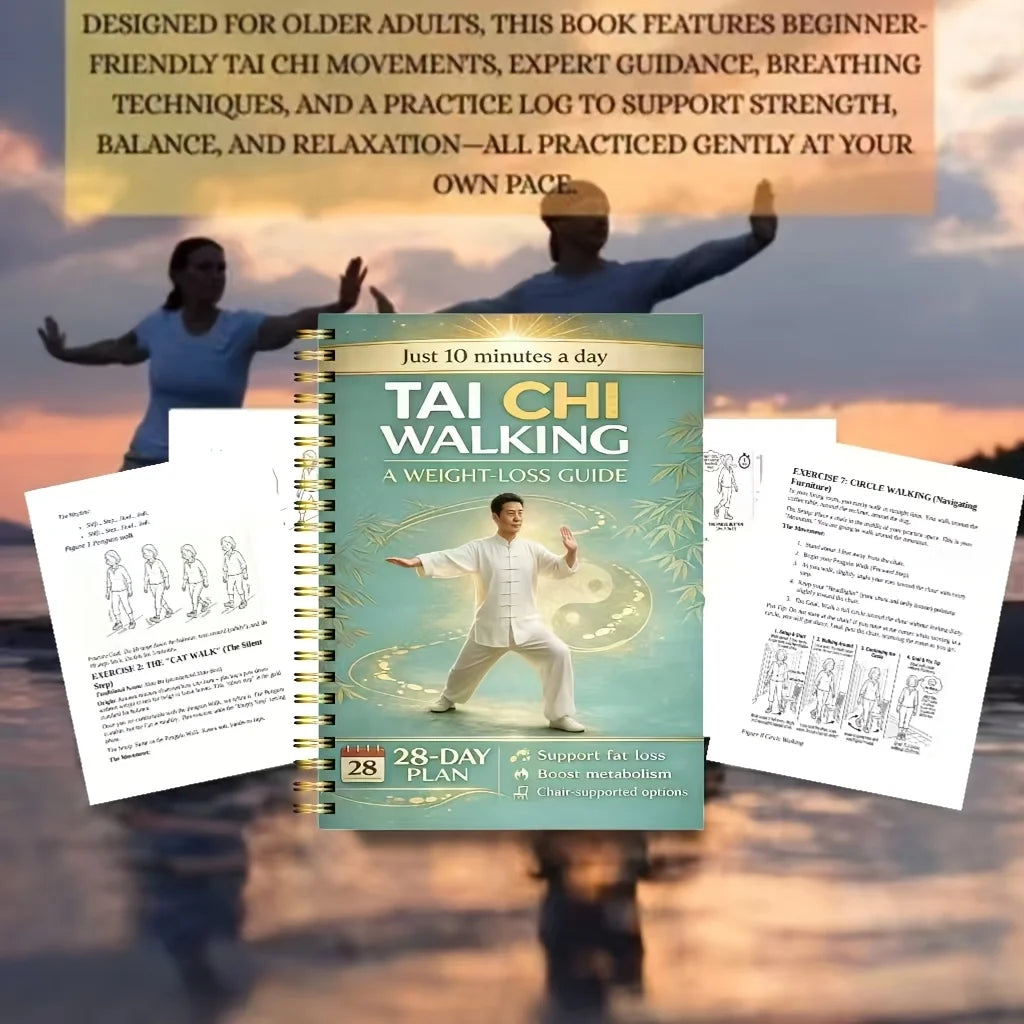 Tai Chi Practice Manual For Seniors Beginners Spiralbound Martial Training Guide Including Pages On Progressive Daily Exercises