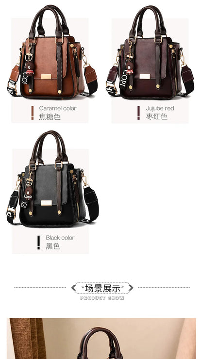 Luxury Brand Designer Women'S Handbag Fashion New Trend Shoulder Bag Classic Retro Crossbody Bag Commuting Small Square Bag