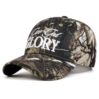 Unisex GIVE GOD GLORY Letter Embroidery Baseball Caps Spring and Autumn Outdoor Adjustable Casual Hats Sunscreen Hat Sports Cap
