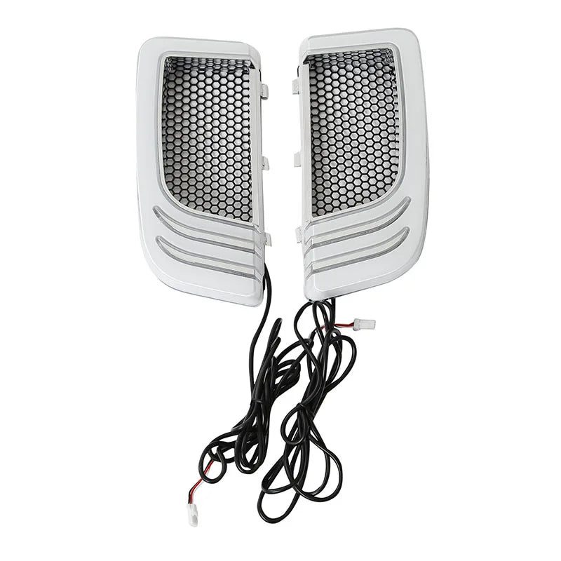 Motorcycle Fairing Lower Grills LED Turn Signal Light blinker For Harley Touring Road King Electra Glide FLHTK CVO Limited 14-23
