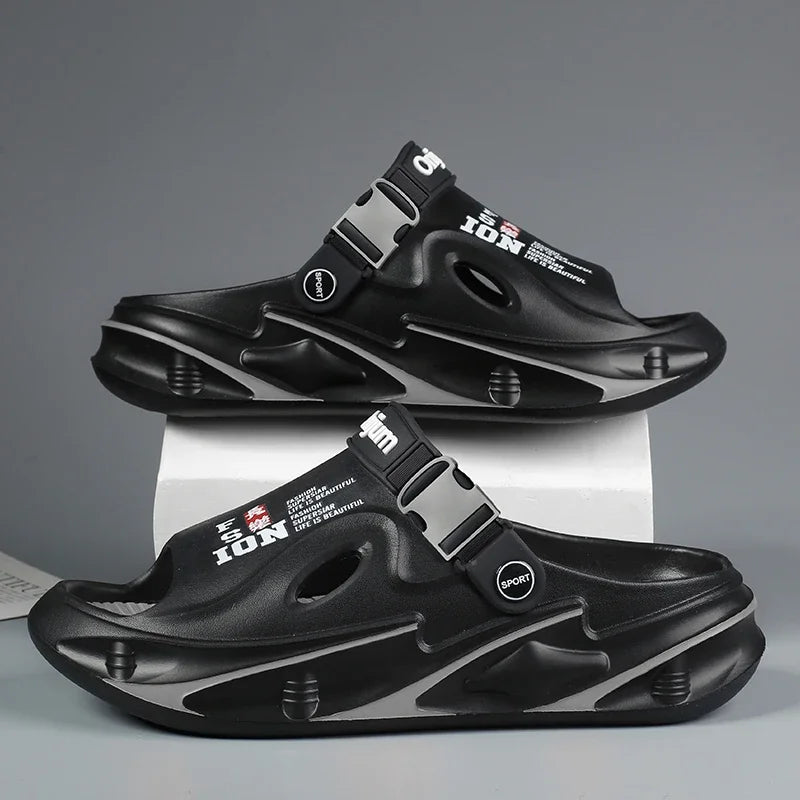 Summer Men's Outdoor Sandals Beach Slippers Comfortable Soft Clogs Men Casual Shoes Women Garden Water Shoes Men Beach Sandals