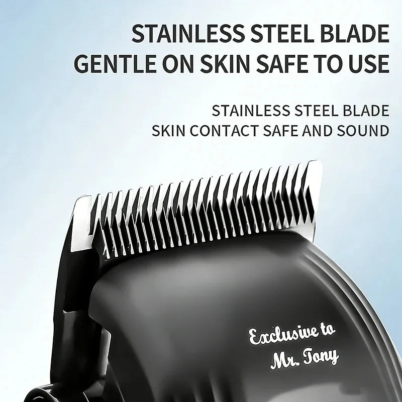 Kemei KM-1797 Powerful Cordless Hair Clipper Electric Professional Barber Hair Trimmer Beard Haircutting Machine Rechargeable