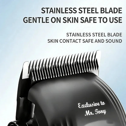 Kemei KM-1797 Powerful Cordless Hair Clipper Electric Professional Barber Hair Trimmer Beard Haircutting Machine Rechargeable