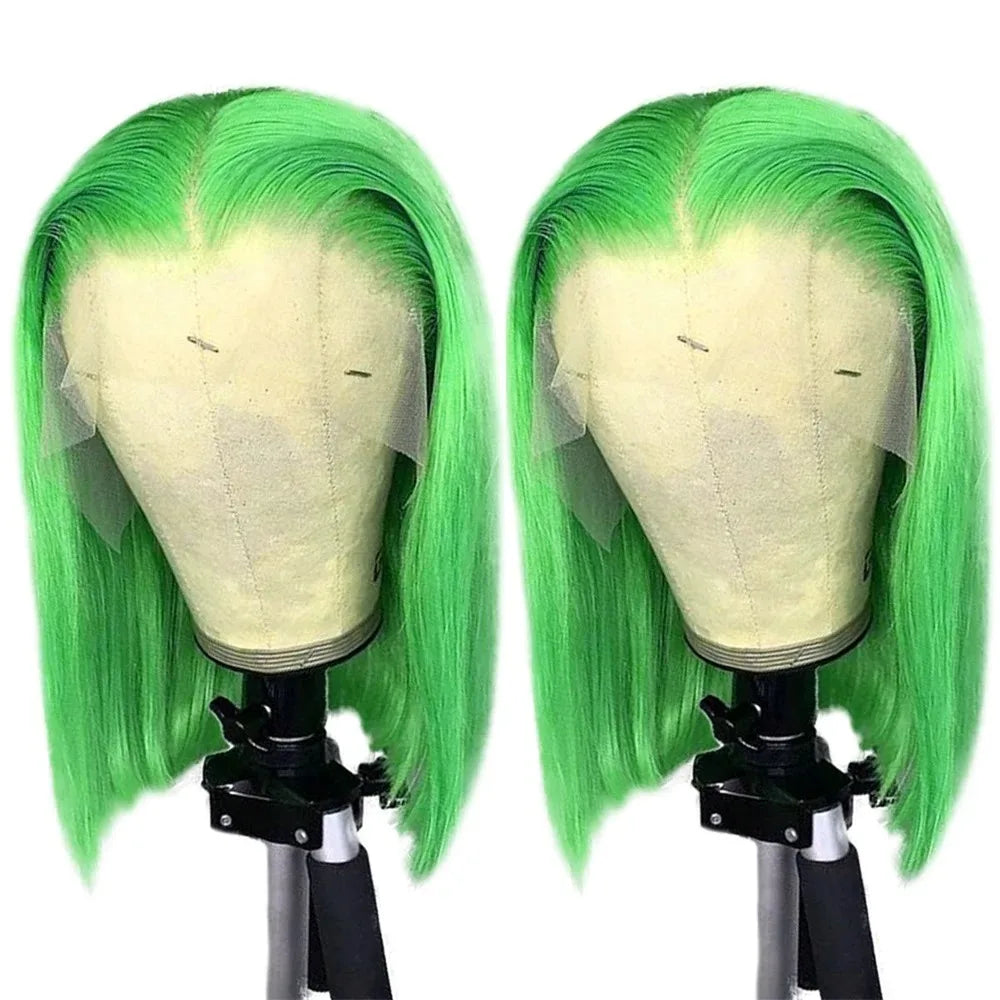 Soft Hair13x4 Straight Synthetic Lace Front Wig for Women Ombre Platinum Blonde Ash Roots Glueless Heat Resistant Fiber Hair Wig