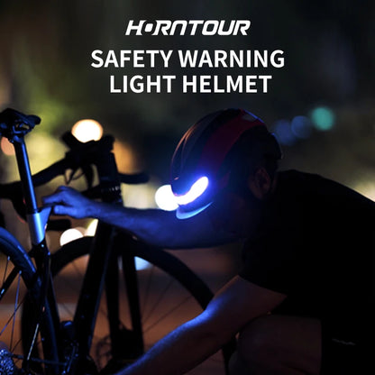 Horntour New Bicycle Helmet Ride Lights Racing Road Bike Helmet Men and Women Outdoor Sports Pro Cycling Bicicleta Safety Cap ﻿