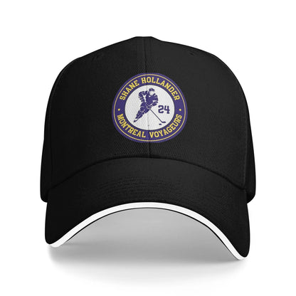 Shane Hollander 24 Heated Rivalry Baseball Caps Hip Hop  Sandwich Hat for Men Women Breathable Sun Cap Sport