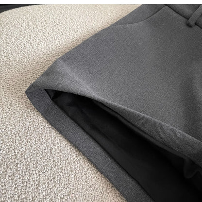 Elegant Solid A-Line Wide Leg Shorts Fashion Women 2025 New Summer High Waist Korean Pants Casual Office Lady Commute Outfits