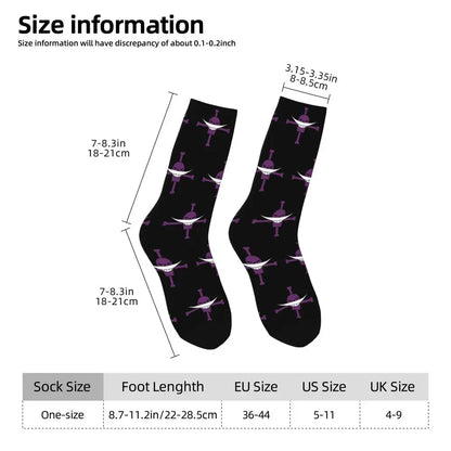 Fashion Men's Socks Harajuku Tony Tony Choppers Sock Luffys Zoros Trafalgar Law Anime Women's Socks Spring Summer Autumn Winter