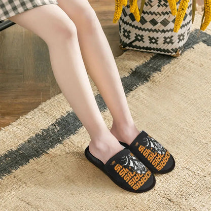 Custom British Lando Norris Racing Driver Guest Slippers for Spa Women House Slipper