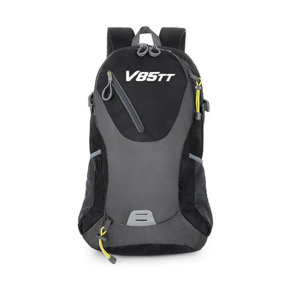 For MOTO GUZZI V85TT Men's and Women's Large Capacity Travel Backpack Motorcycle Accessories Outdoor Sports Mountaineering Bag