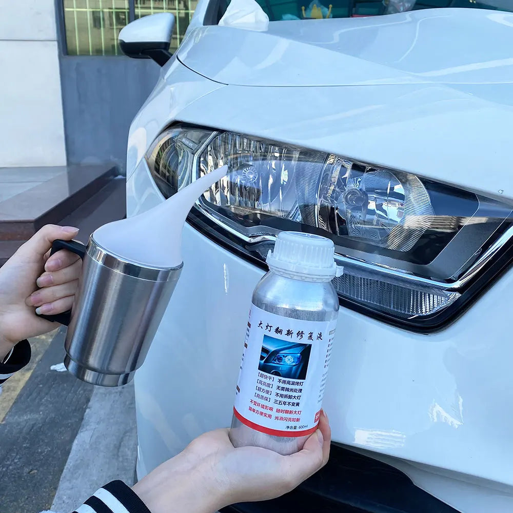 Car Headlight Restoration Kit Car Accessories Headlight Repair Polish Kit Headlamp Anti-Scratch Detailing Cleaning Maintenance