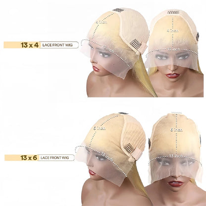 Blond 613 Human Hair Wig 210 Density 30 40Inch Body wave Human Hair Wig 613 Hd Lace Frontal Wig 13x6 Pre Plucked Brazilian Hair