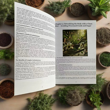 A complete set of self-repairing natural herbal therapy series, inspired by Barbara O'Neill, 2025 new edition, collector's editi