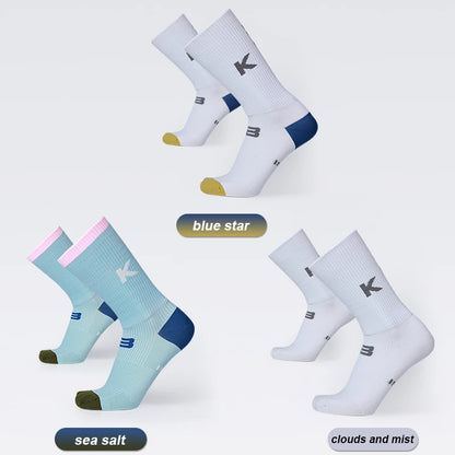 INBIKE Professional MTB Cycling Socks for Men Compression Bicycle Riding Socks Bike Stockings Man Soccer Sports Running Socks