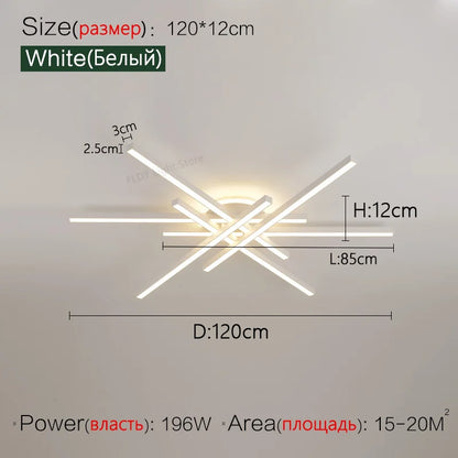 2025 new ceiling lamp Nordic modern LED lamp living room dining room bedroom lights ceiling chandelier