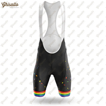 Team Ride with Pride Cycling Jersey Set, Road Bike Equipment, Men's Cycling Shirt, Quick Dry Bicycle Clothes, New