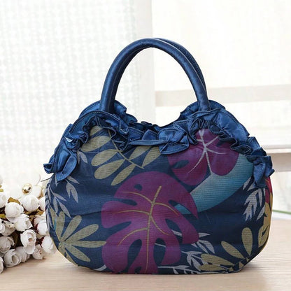 New women's handbag pure color lace zipper handbag mom bag large capacity mobile phone change purse storage bag