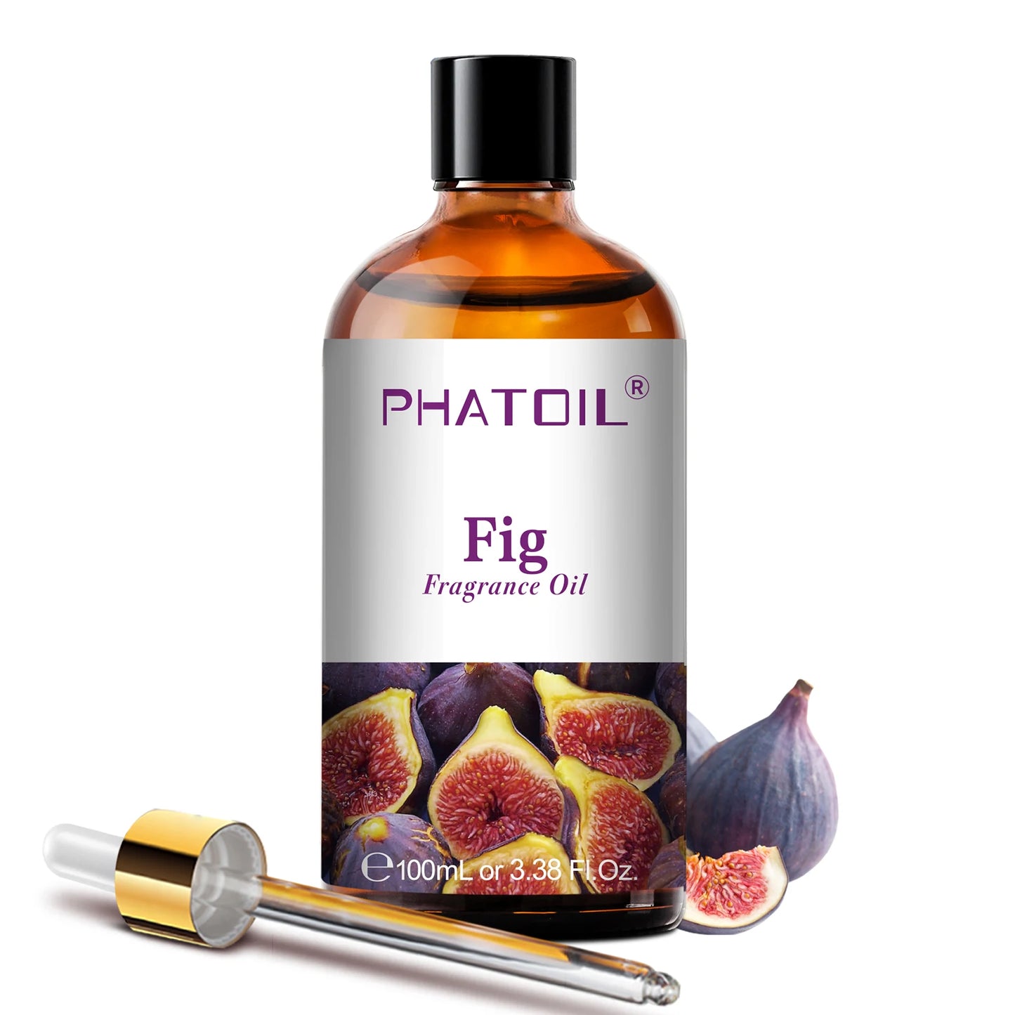 PHATOIL 100ml Aromatherapy Fragrance Oil with Glass Dropper Lime Coconut Strawberry Cherry Watermelon Lemon Mango Aroma Oils