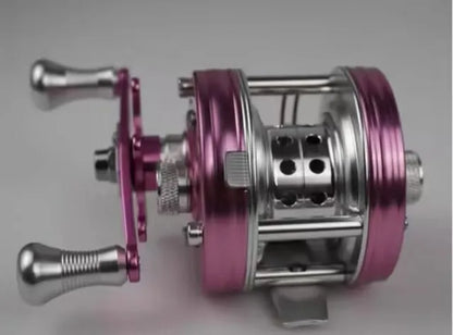 BYBLOS 3500C Baitcasting Reel,Centrifugal Brake,5.5:1,Fishing Reel,220g,Drag Force 5kg