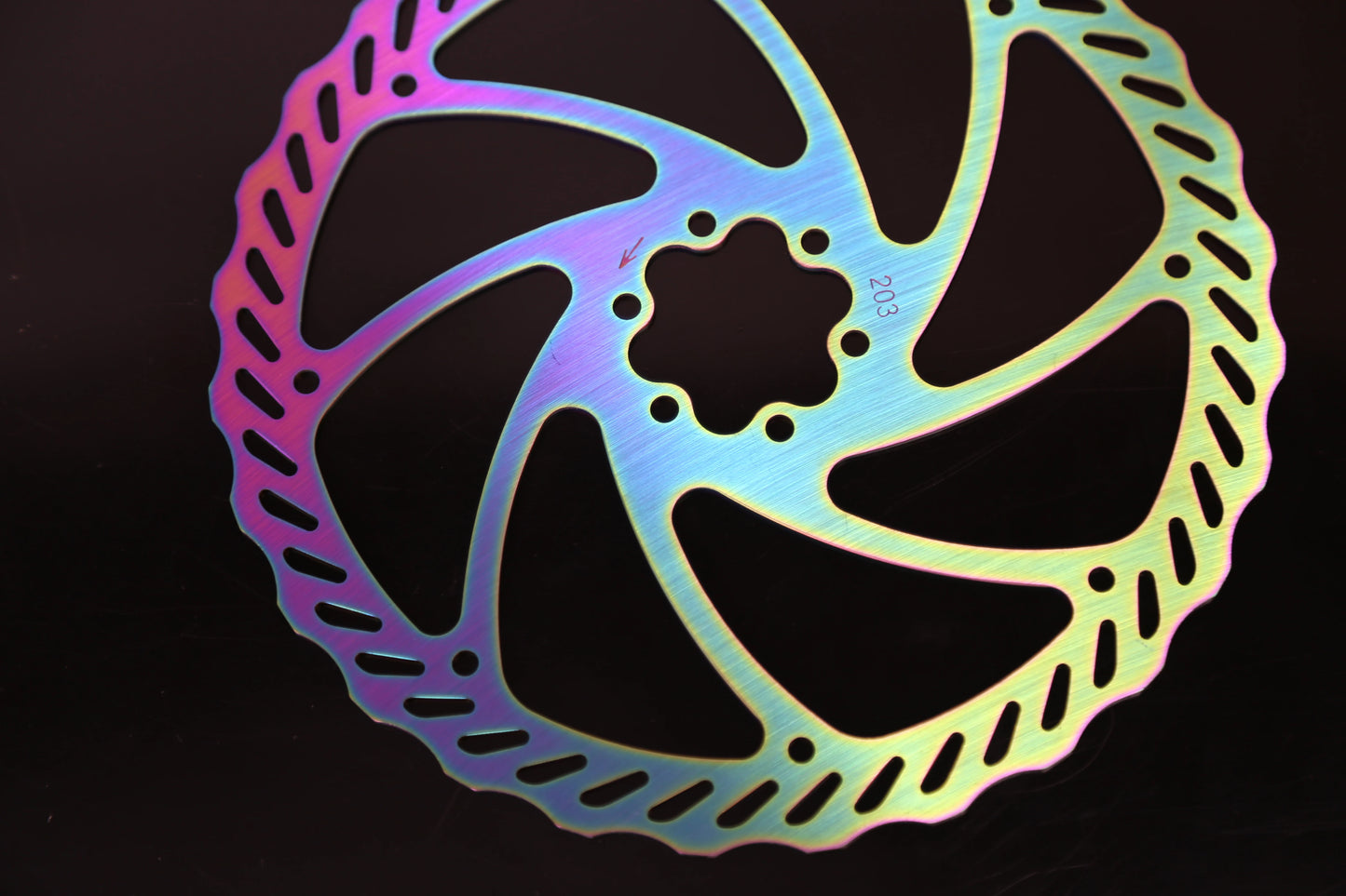 TANKE Bike Disc Brake 140 160 180 203 Rotors With Bolts Hydraulic Brake Road Mountain Bicycle MTB Oil Slick Rotor Bicycle Parts