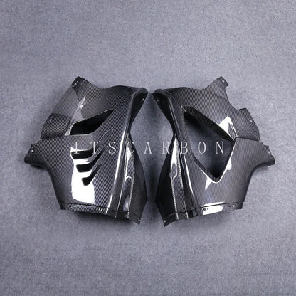 100% Pure Dry Carbon Fiber Race Shell Parts Fender Winglets Cover Fairing Kits For BMW S1000RR M1000RR 2024 2023 2022