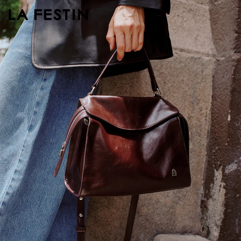 LA FESTIN 2024 New Trend Luxury Handbags Women's Bag Crossbody Bags Large Capacity Bag Fashion Shoulder Bags Female bags