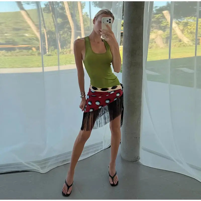 2026 Women Chic Vacation Outfits Fashion Leopard Print Sheer Chiffon Shirt Casual Turn-down Collar Mini Dress & Detachable Scarf