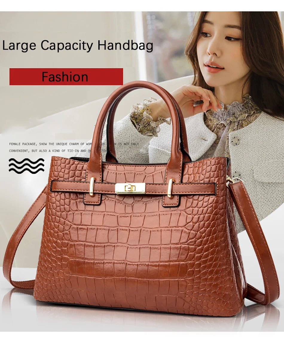2025 High Quality Soft Leather Shoulder Crossbody Bags for Women Luxury Soft Leather Handbags Designer  Shoulder Bag for Women