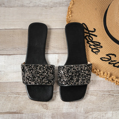 Women Slippers 2024 New Summer Fashion Sandals Platform Flats Outdoor Beach Slippers Thick Sole Slides Women Zapatos De Mujer