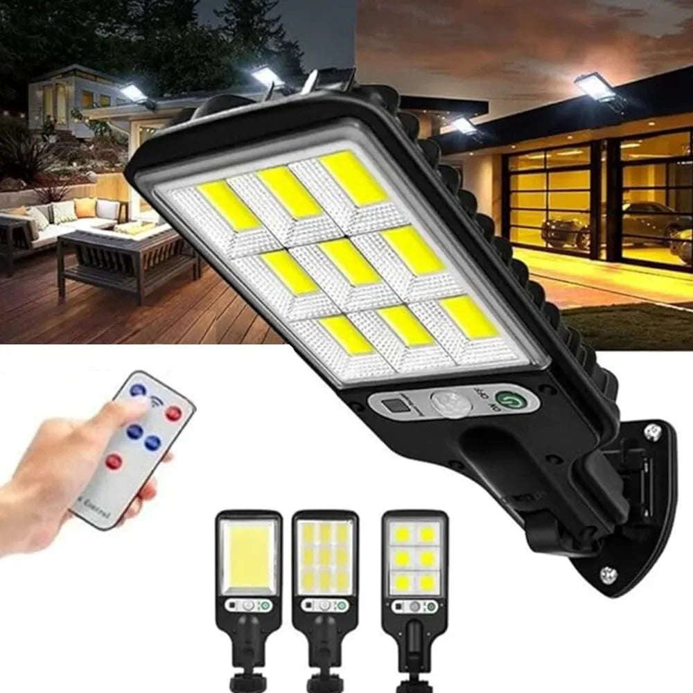 Solar Street Lights Outdoor Waterproof Human Body Sensing Courtyard Garden Wall Household Lights Rural Road Lighting Wall Lights