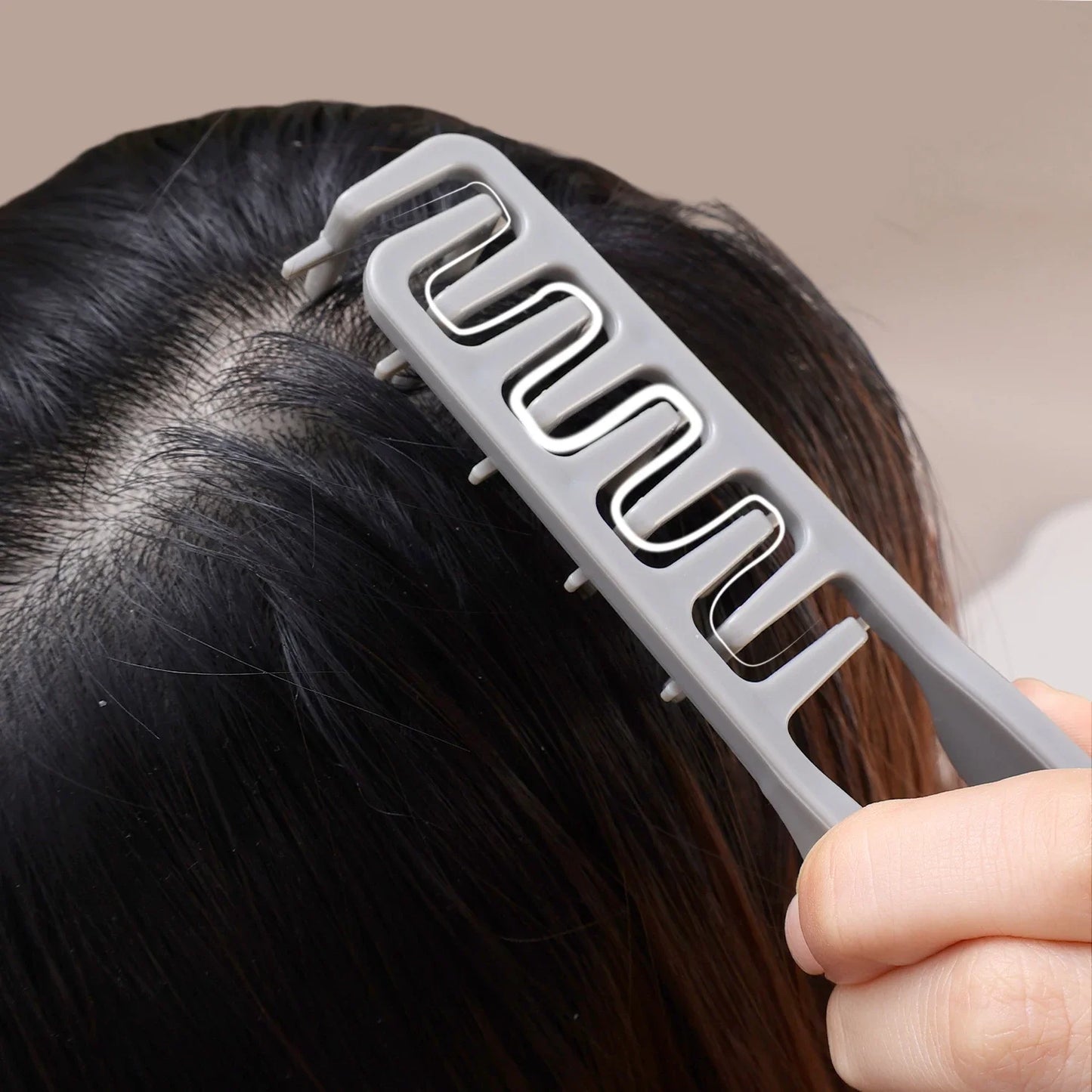 Hair Styling Comb Curling Tools Hairstyling Types Fluffy Texture Bangs Seam Covering Roots Hair Combs