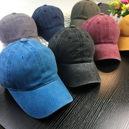 Washed Men's Baseball Cap Racing Team Trucker Snapback Caps Dad Hat Martini Racing Golf Hats