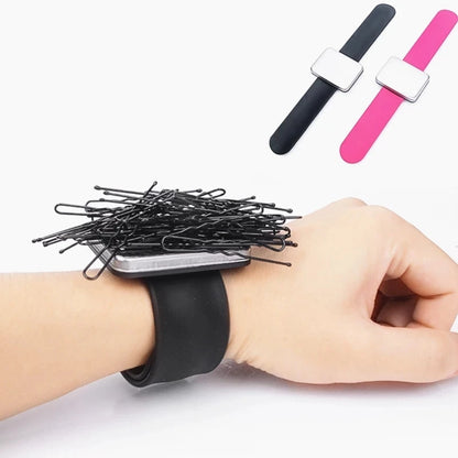 Magnetic Bracelet Wrist Band Strap Professional Salon Hair Accessories  Hair Clip Holder Barber Hairdressing Styling Tools