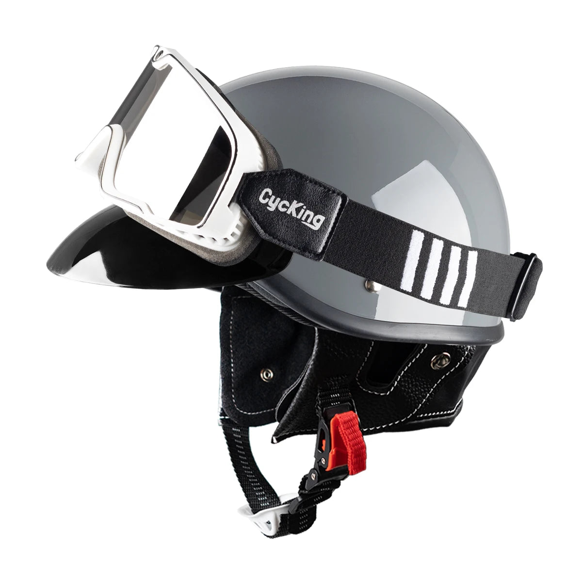 Cycking Motorcycle Helmet Four Seasons Riding Half Helmet Men Women Scooter Cute Retro