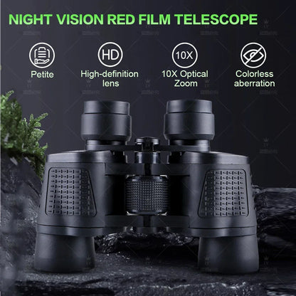 CAOX Professional Binoculars 80X80 Long Range 15000m HD Telescope Low light night vision for Hunting Camping Hiking Trave Sports