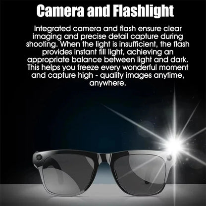 8K HD Smart Glasses AI GPT Camera Bluetooth Call 260Mah Battery Voice Assistant Translate office Identify Objects Smart 2026 New