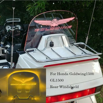 For Honda GoldWing GL1500 Accessories Goldwing 1500 Motorcycle New  LED lighting Footrests Decoration&Windshield