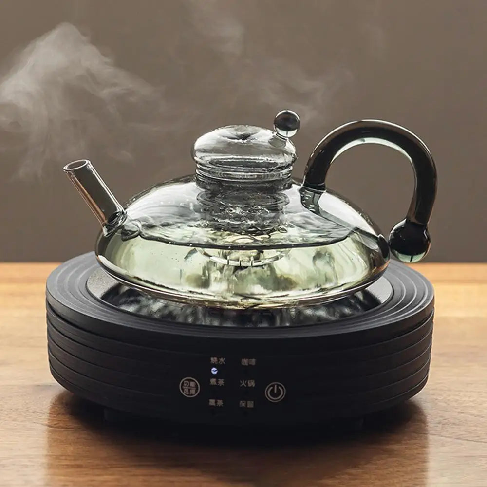 Flower Tea Teapot Set British-Style Boiled Fruit Tea Set Heat-Resistant Glass Affordable Luxury Health Pot Wasserkocher