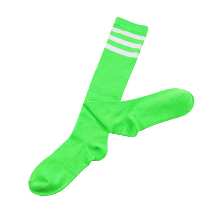 Middle Tube Sock Women Striped Knee High Ladies Japanese Harajuku College Style Cotton Summer Calf Sock Black White Female Gift
