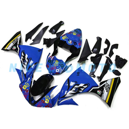 Blue Shark Fairing kit For YAMAHA YZF R1 2009 2010 2011 2012 Cowling YZF R1 09 10 11 12 Sportbike Rebuild Bodys set