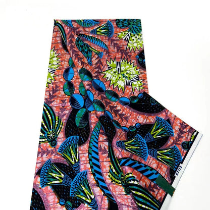 New African Wax Print Fabric Ankara Kitenge Pagne Loincloth Batik Wholesale Golden Glitter Grand 100Cotton Material For Sew 6yar