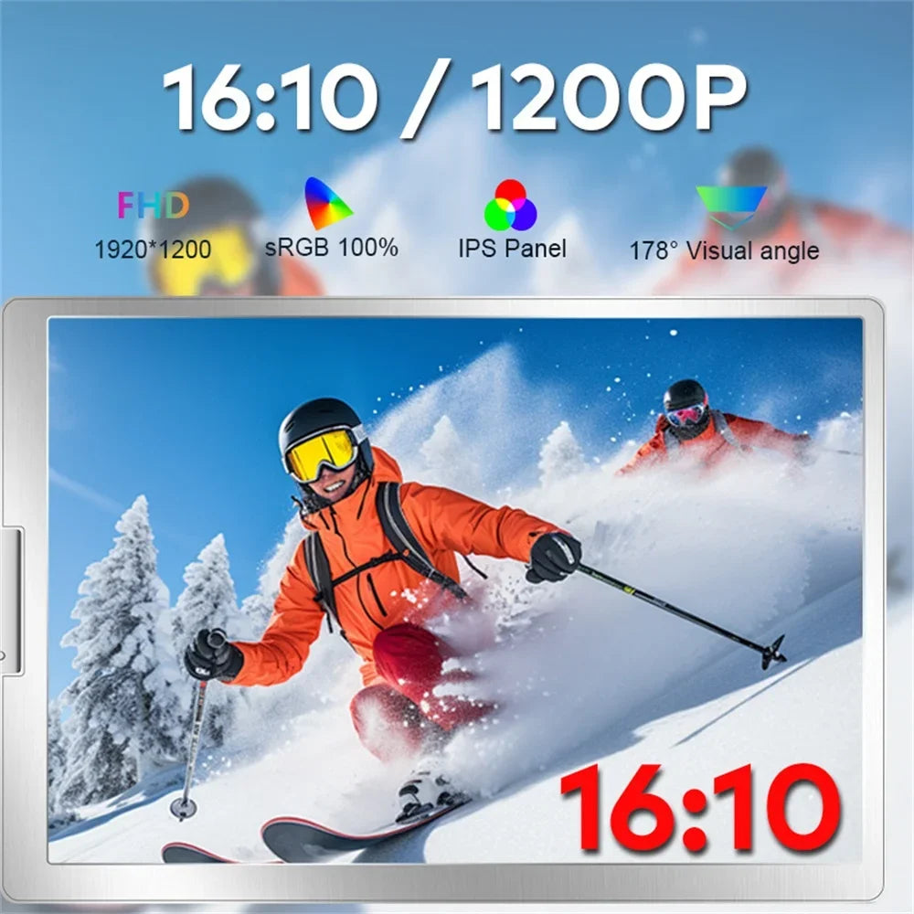 Dual Screen Display 14" to 16" Extended Multiple Monitor Laptop Sub Screen Triple LCD Extender Compatible with All PC Rospider