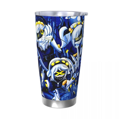 Murder Drones Tumbler Vacuum Insulated Thermal Cup Stainless Steel Double Wall Mugs Water Bottle, 20oz