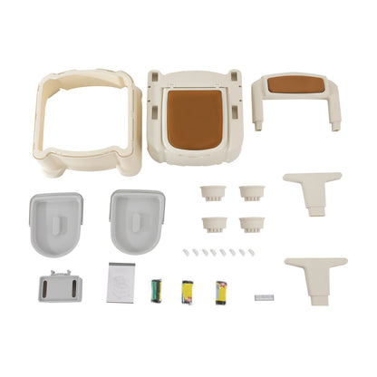 Toilet With Sensor Night Light,Bedside Commode  Bedside Toilet With Maximum Load 200kg, Portable Toilet